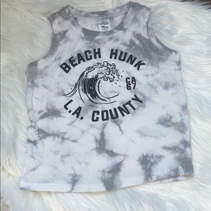 18 Months // Baby Boy Tank Tie Dye